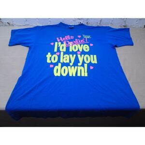 VTG 80s Conway Twitty Hello Darlin' I'd Love to Lay You Down OSFA Single Stitch